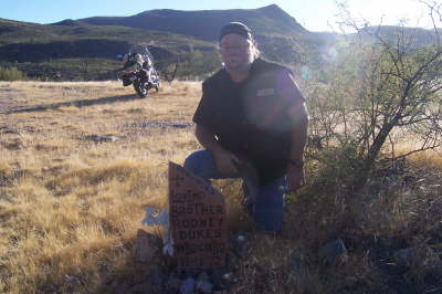 Jack at Rodney Dukes Wildchild memorial